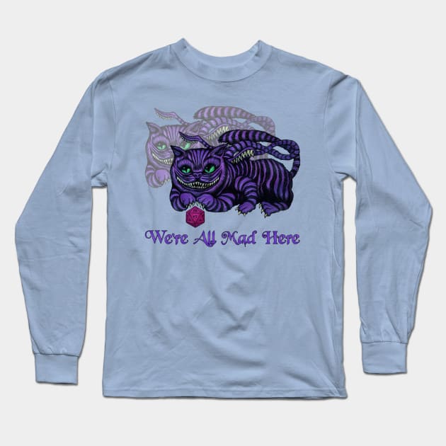 Cheshire Displacer Beast Long Sleeve T-Shirt by azhmodai